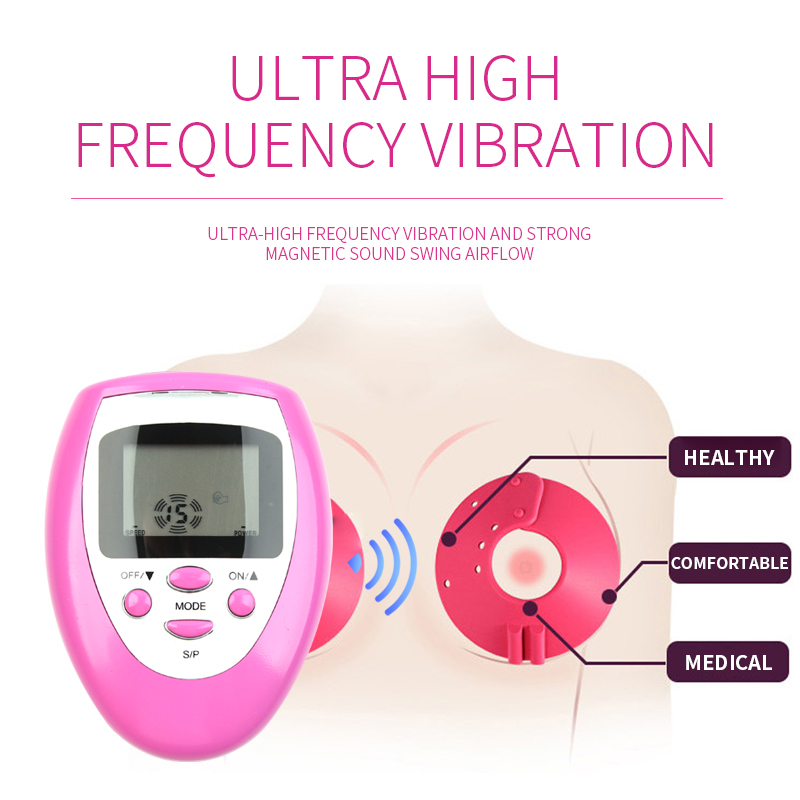 Chest Mount Breast Massager Women Electronic Machine Muscle Pain Relief Firmer Health Care Women Tens Breast Massage Instrument
