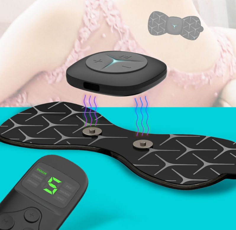 Mini Electric USB Massage Pad 6 Mode EMS Tens Full Body Muscle Relaxing Massager