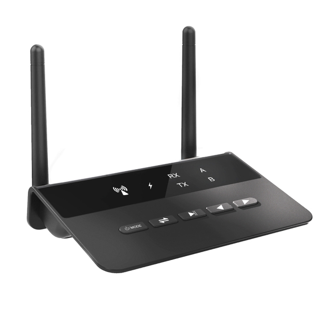 Bluetooth 5.0 RCA Transmitter Receiver Adapter Bypass Aptx Music Audio Wireless Adapter 3.5mm AUX Jack For TV PC Car Headphones