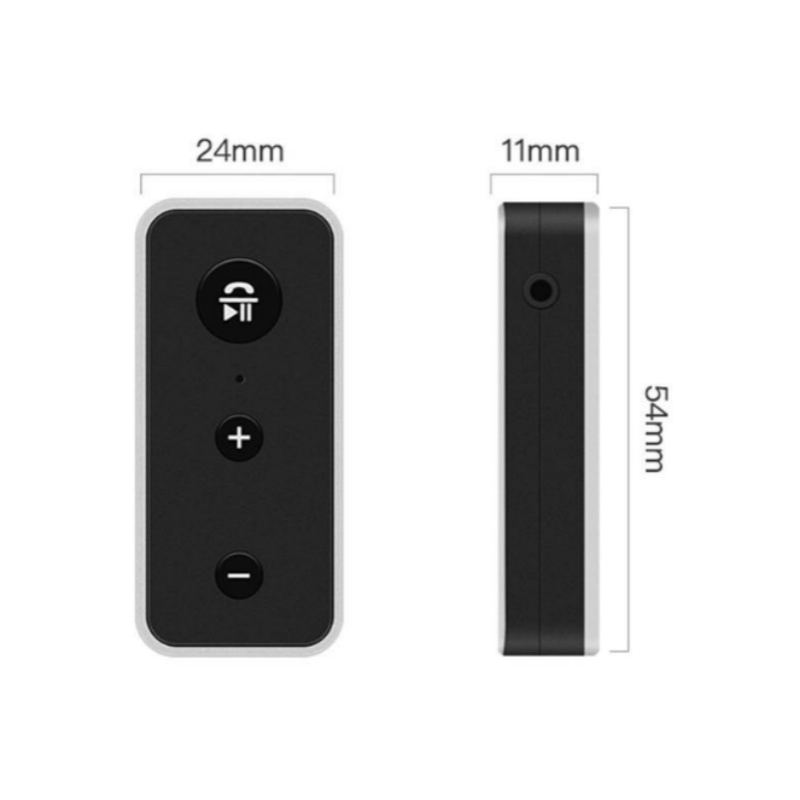 Bluetooth-compatible receiver 5.0 wireless stereo music audio receiver 3.5 mm jack car accessory Bluetooth-compatible adapter