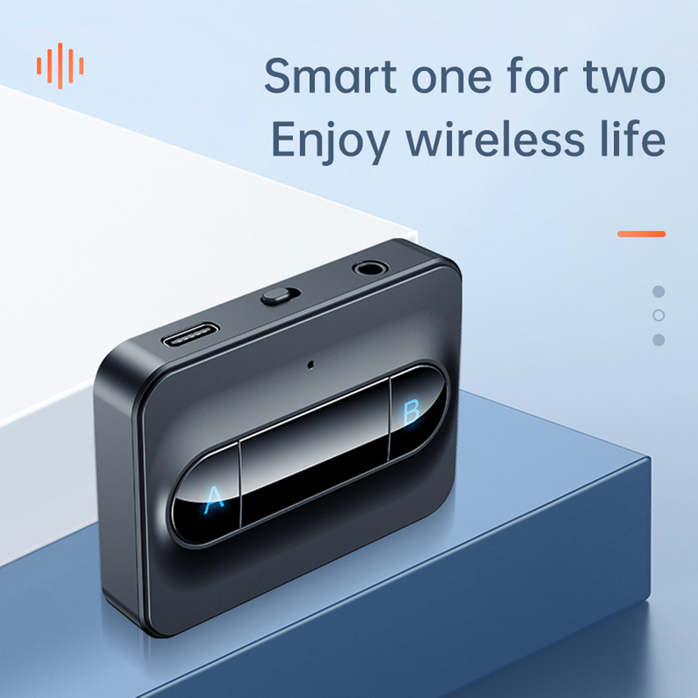 AUX Bluetooth 5.0 Receiver Transmitter Audio MP3 Music USB Dongle Adapter Wireless Handfree Car FM Radio Speaker Transmitter