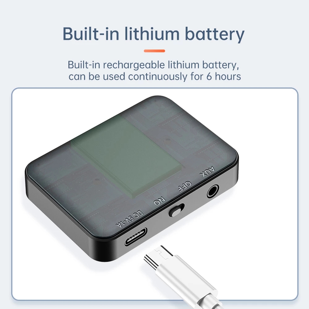 AUX Bluetooth 5.0 Receiver Transmitter Audio MP3 Music USB Dongle Adapter Wireless Handfree Car FM Radio Speaker Transmitter