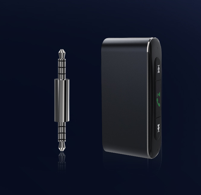 Wireless Bluetooth 5.0 Receiver Transmitter Adapter 3.5mm Jack For Car Music Audio Mic PC Speaker Headphone Reciever Handsfree