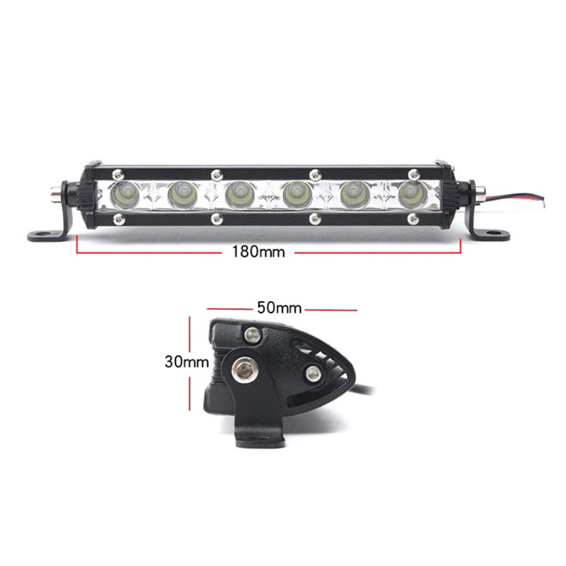 1PC Off-road 7inch LED Work Light Bar Spot Light Bulbs 18W Driving Fog Lamp For Jeep Wrangler Vehicles ATV Boat Truck SUV