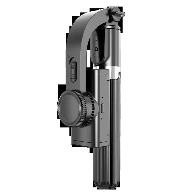 Gimbal Stabilizer, 360° Rotation Selfie Stick Tripod with Bluetooth Wireless Remote, Portable Phone Holder, Auto Balance