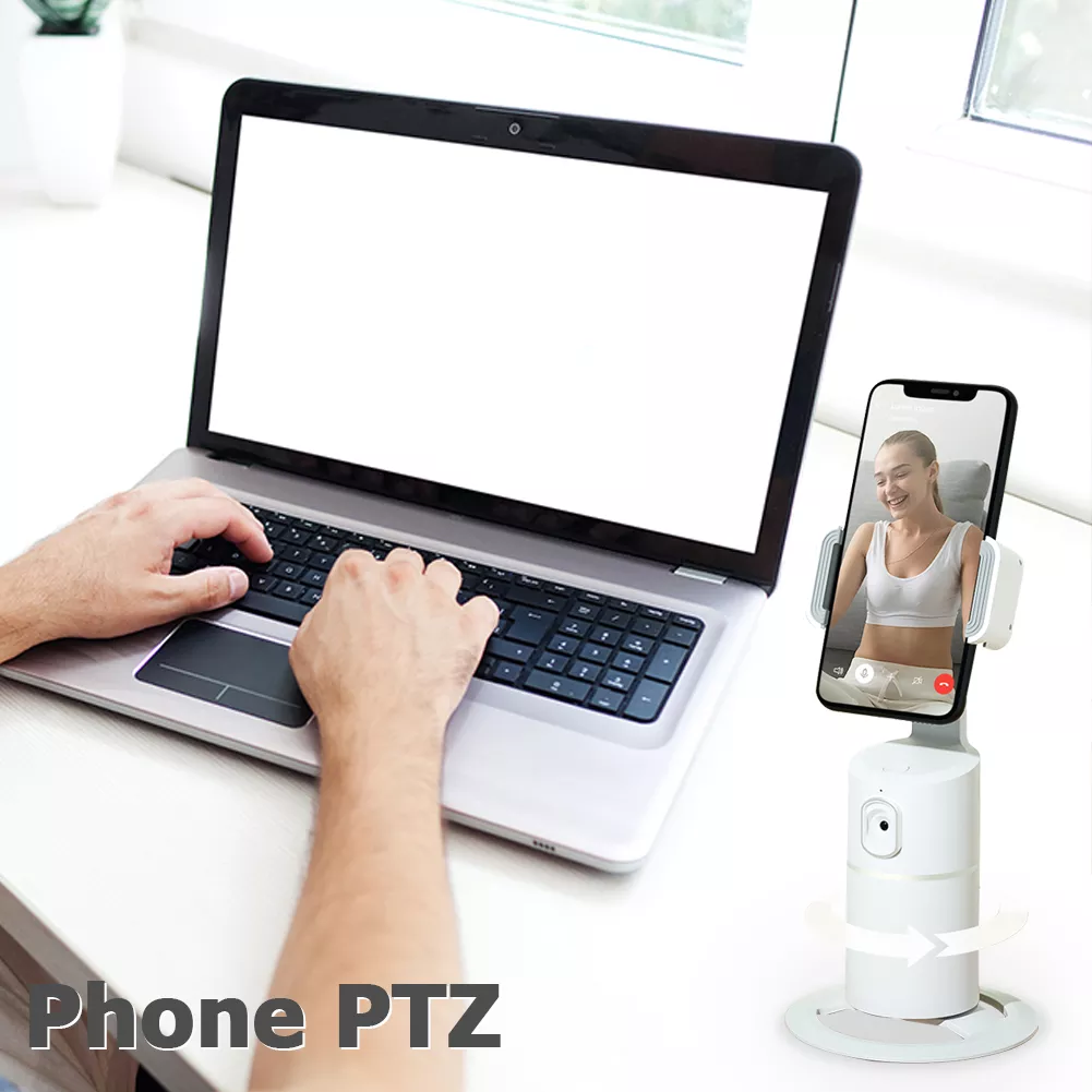 Auto Face Tracking Camera Phone Holder Tripod AI Smart Shooting Selfie Stick 360 Rotation Photo Vlog Live Video Recorder Gimbal