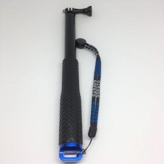 Go Pro 36 Inch Aluminum Alloy Waterproof Selfie Stick for Gopro 10 9 8 7 6 5 4 3 Sj4000 Sj7 Yi 4K DJI OSMO H8 H9 Sports Camera Mobile Accessories