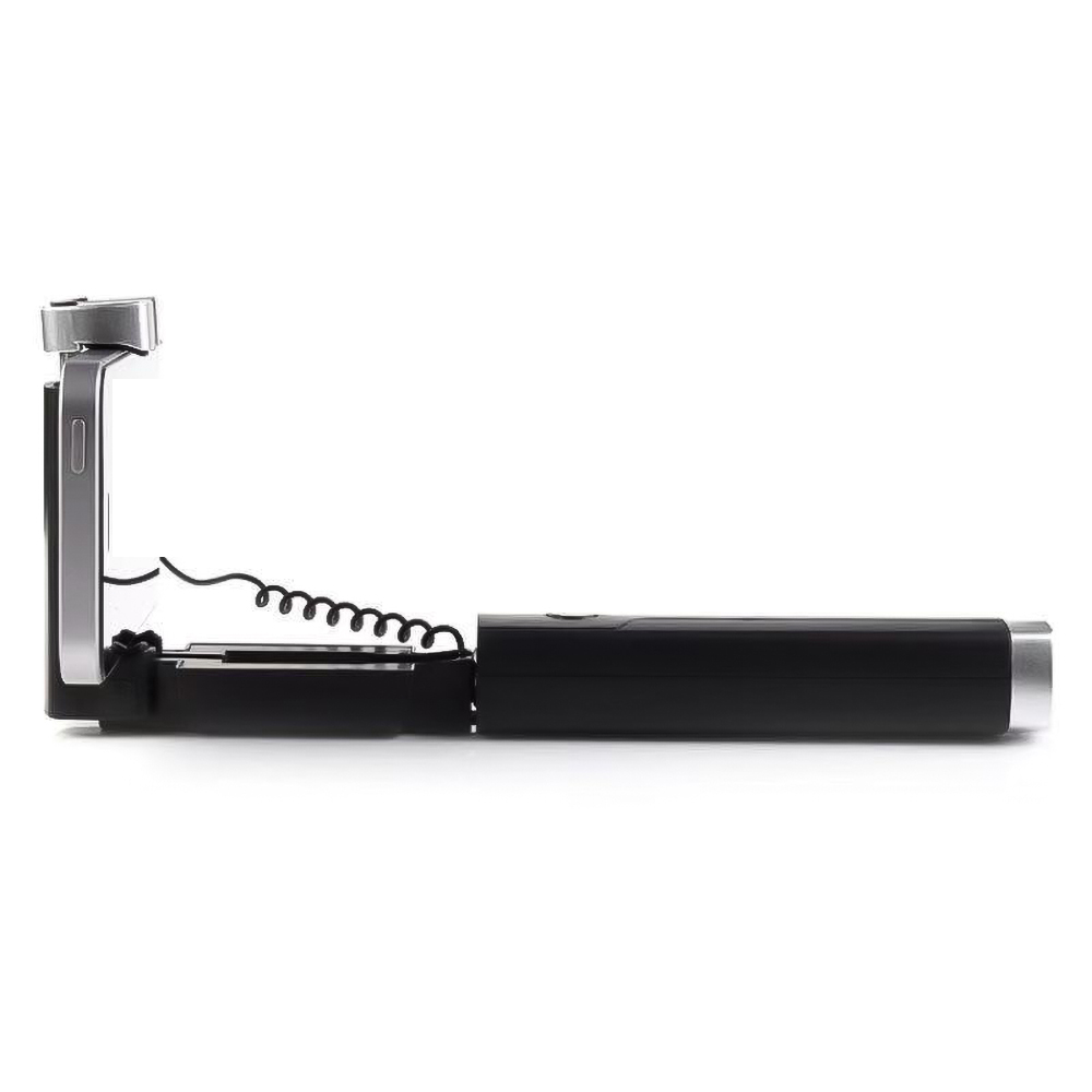 Control Extendable Handheld Wired Selfie Stick With Remote Shutter Button Monopod For Android IOS Phone