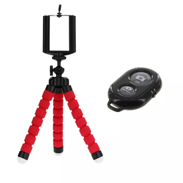 Selfie Sticks tripod for phone mini Bluetooth-compatible Shutter Release smart remote control monopod tripod for phone remote
