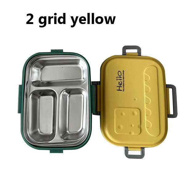 304 Stainless Steel Thermos Lunch Box  Bento Box Leakproof Japanese Style Food Container Thermal Lunchbox