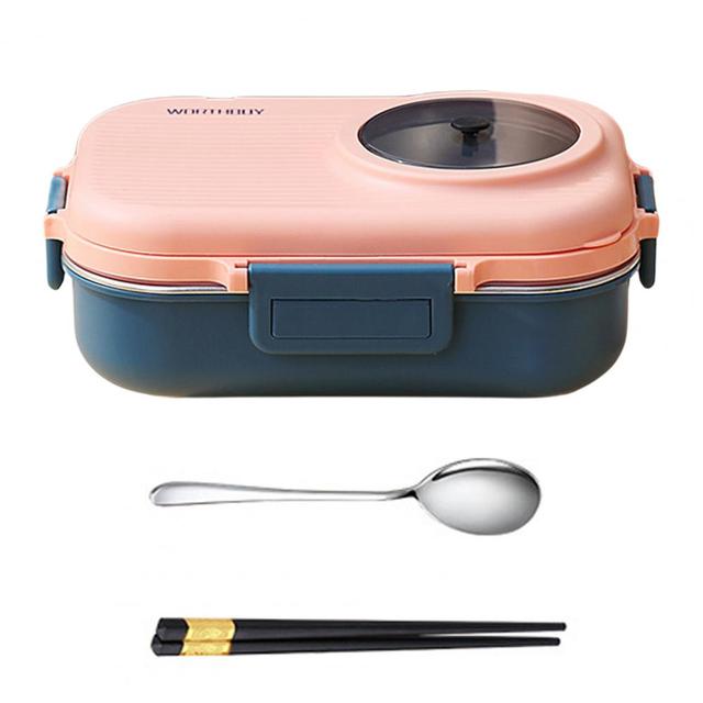 Kitchen & Dining room appliances Creative Camera Lunch Box For Kid School Bento Lunch Box 304 Stainless Steel Food Container Leak-Proof