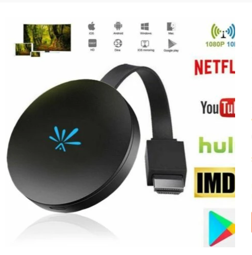 1080P 2.4G MiraScreen G6 Miracast WiFi Wireless Display HDMI TV Dongle Receiver+Cable