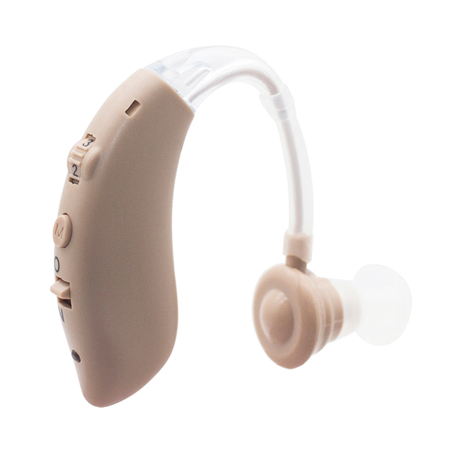 Rechargeable Sound Amplifier In-Ear Hearing Aid Device Mini Portable Elderly Adults Left and Right Ear Massager Versatile