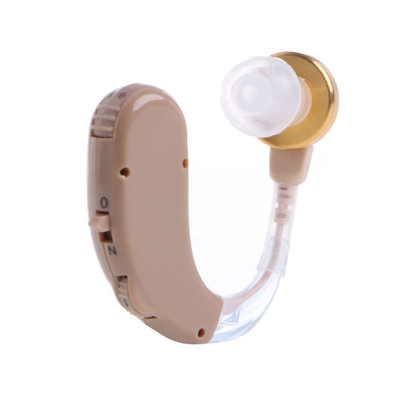 Hearing Aids The Ear Sound Amplifier Adjustable Aid Behind 1Pc