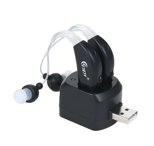 Hearing Aid Rechargeable Hearing Aids for Seniors Personal Sound Amplifier Adults Hearing Assist Devices with Charging Base