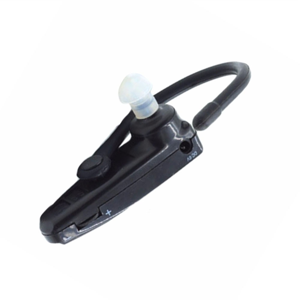 1pc BTE Rechargeable Hearing Aid in Ear Hearing Aid Sound Amplifier for elderly Adjustable Black