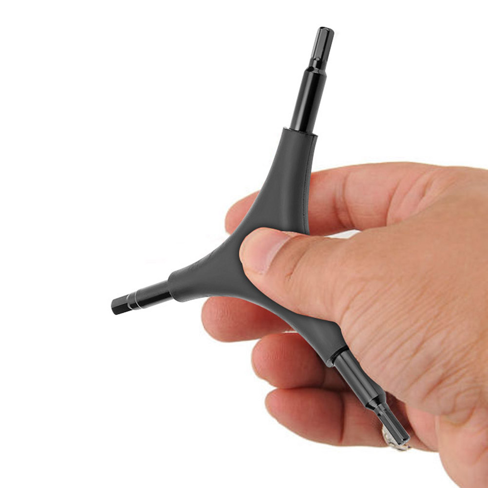 Y-Shaped Hex Wrench Bicycle 3 Way 4/5/6mm Spanner Bike Allen Hex Key Tools Hexagonal Service Cycling Repair Wrenches TOL-110