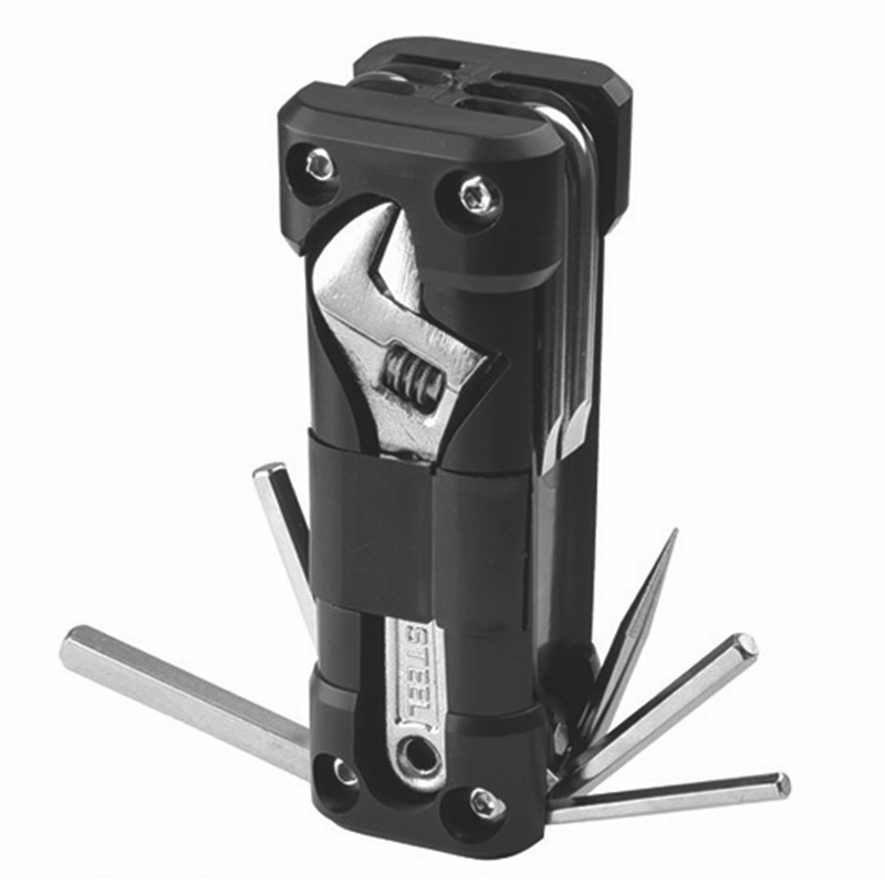 Bicycle Multifunction Tool Kits Multitool Tire Repair Tool Set with Screwdriver Chain MTB Road Cycling Bike Accessories
