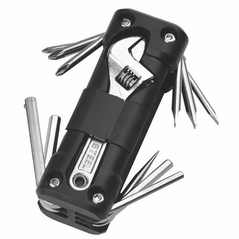 Bicycle Multifunction Tool Kits Multitool Tire Repair Tool Set with Screwdriver Chain MTB Road Cycling Bike Accessories