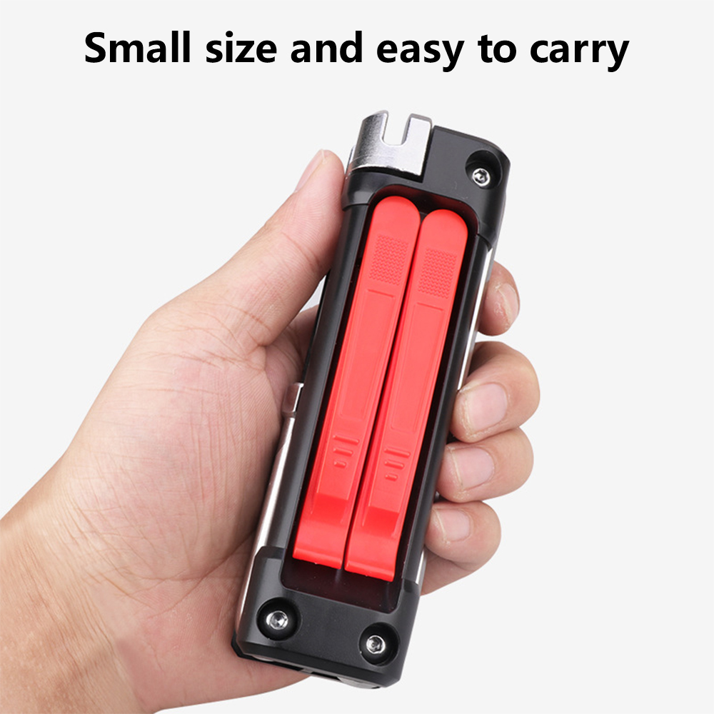 14 In 1 Bike Repair Tool Multifunctional Foldable Portable Bicycle Repair Multitool For Road Mountain Bikes Cycling Accessories