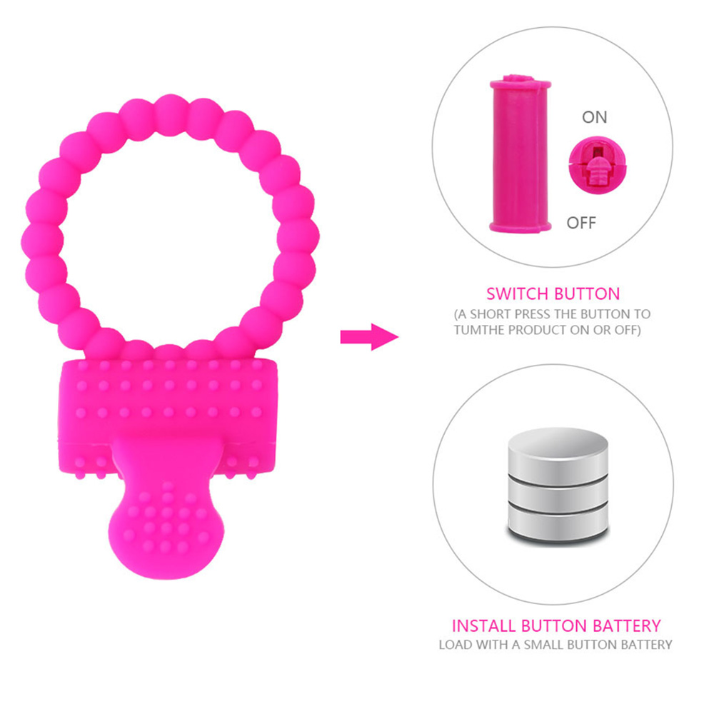 Strong Penis Erect Cock Ring Male Masturbation Tools Sexy Toys Vibrating Rings Clitoral Stimulator Sex Toys For Men Couple 18+ Personal Care Sex Products