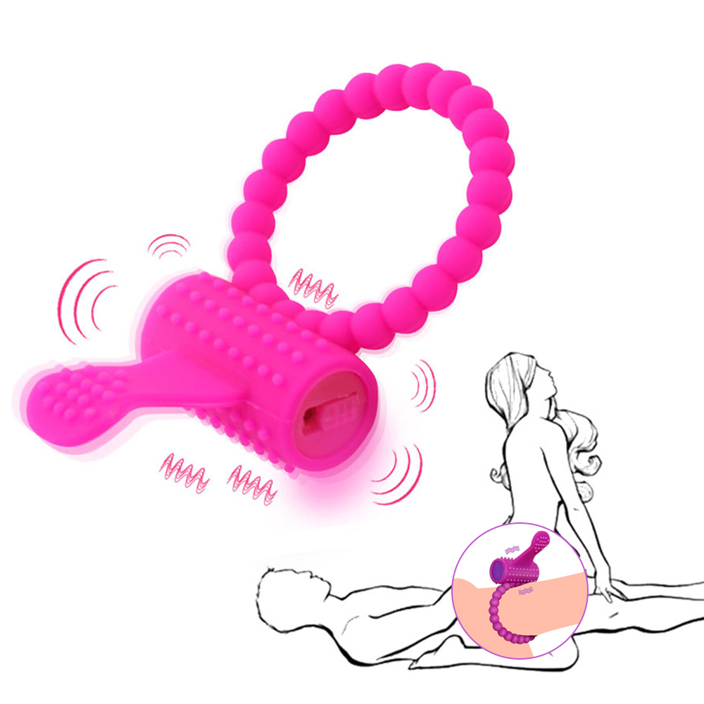 Strong Penis Erect Cock Ring Male Masturbation Tools Sexy Toys Vibrating Rings Clitoral Stimulator Sex Toys For Men Couple 18+ Personal Care Sex Products