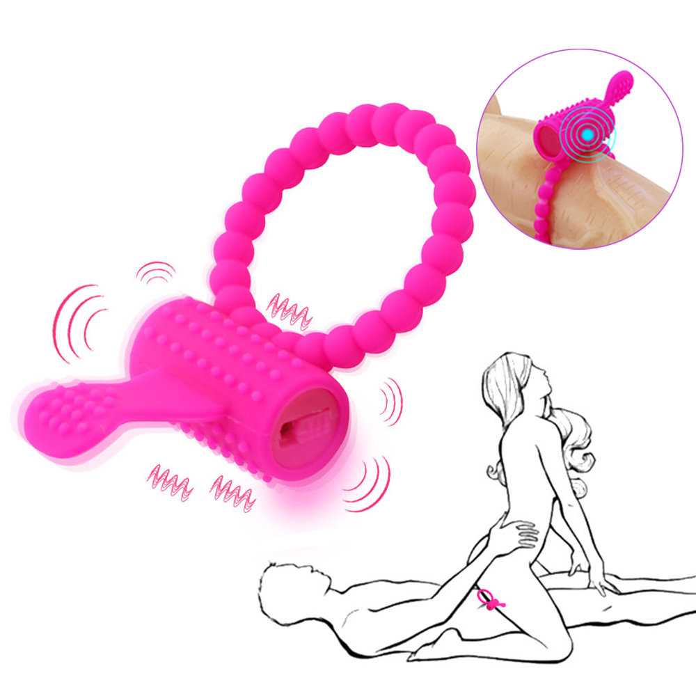 Strong Penis Erect Cock Ring Male Masturbation Tools Sexy Toys Vibrating Rings Clitoral Stimulator Sex Toys For Men Couple 18+ Personal Care Sex Products
