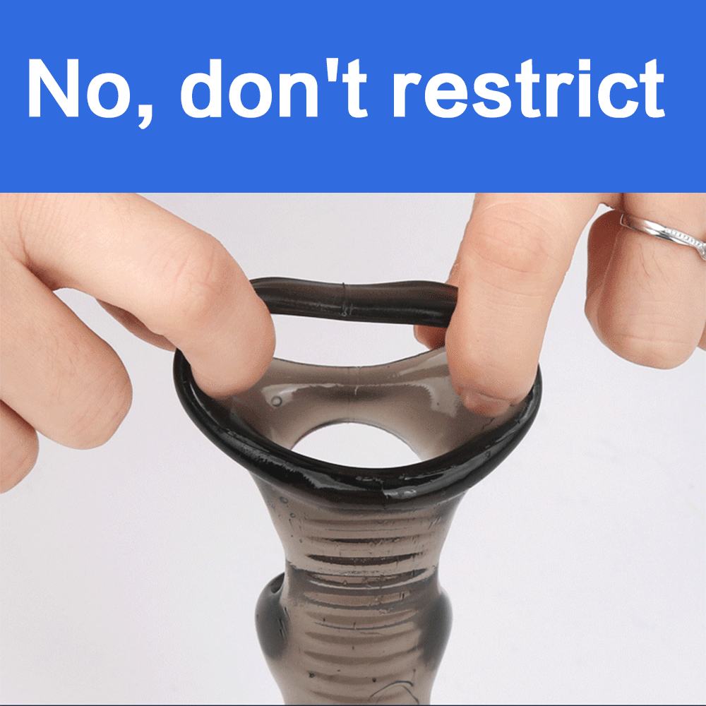 Male Vibrating Penis Ring For Ejaculation Retarding G Spot Vagina Stimulation Penis Caps Vibrator Sex Toy Vibrating  Sadomaso Personal Care Sex Products