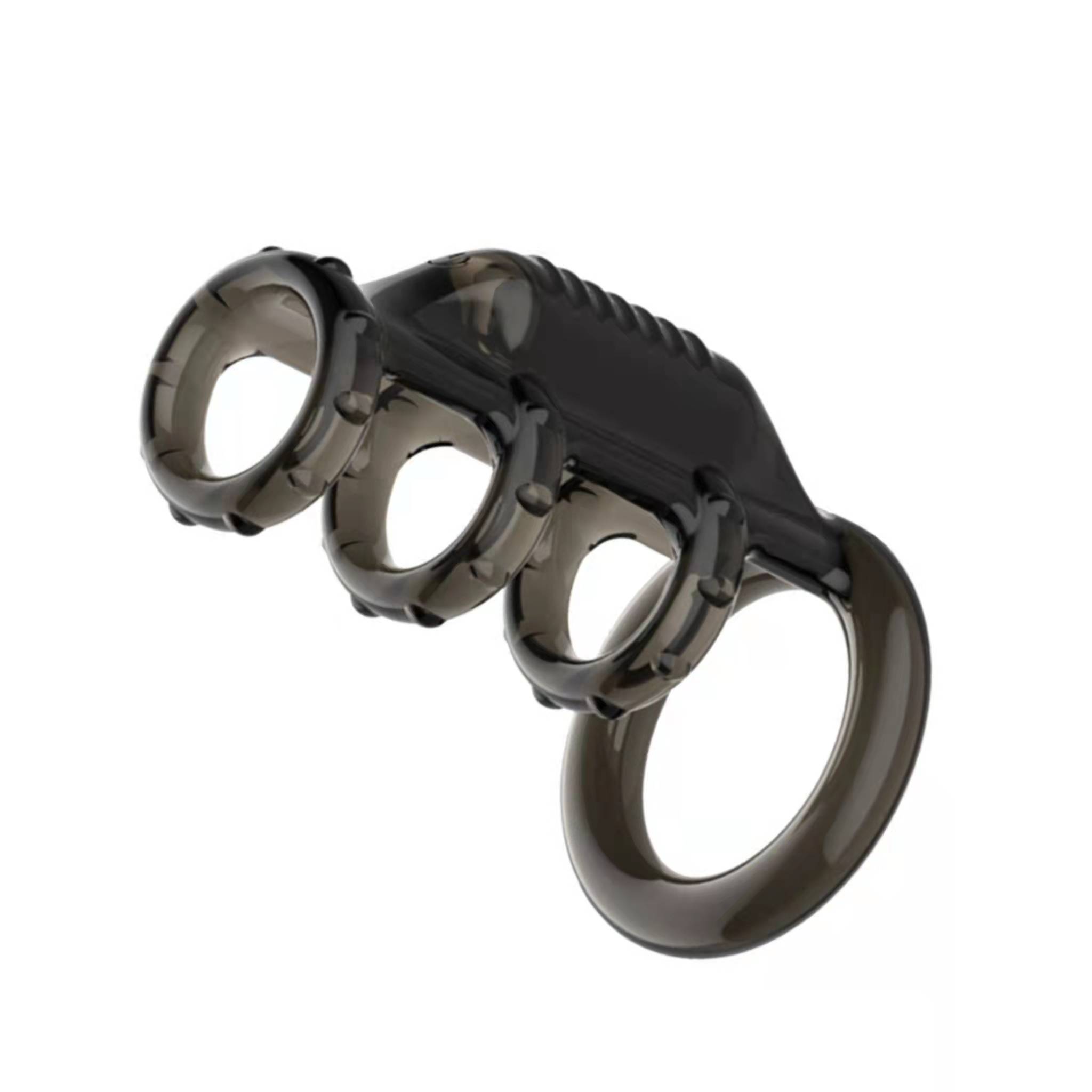 Male Vibrating Penis Ring For Ejaculation Retarding G Spot Vagina Stimulation Penis Caps Vibrator Sex Toy Vibrating  Sadomaso Personal Care Sex Products