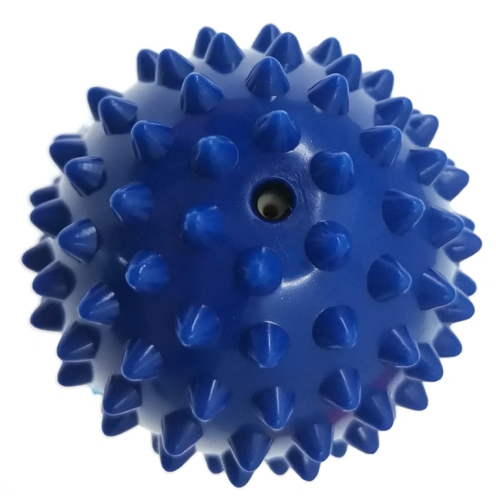 Durable PVC Spiky Massage Ball Trigger Point Sport Fitness Hand Foot Pain Relief Plantar Fasciitis Reliever Hedgehog 7cm Balls Personal Care Health Care
