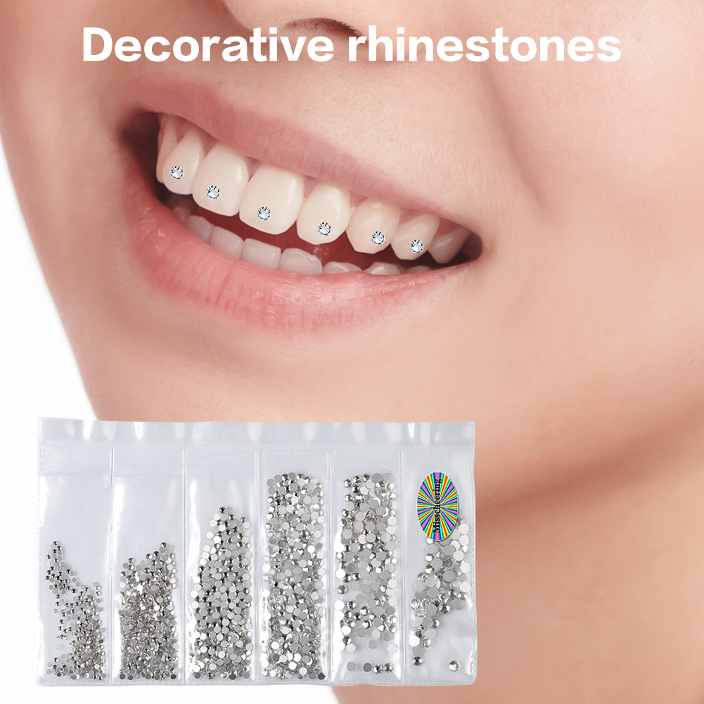 Dental Rhinestones Tooth Diamond Teeth Jewelry Tooth Rhinestones Teeth Decoration Teeth Whitening Oral Hygiene