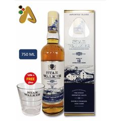 Star Walker Whiskey, Old Cask Collection - 750ml + Free Gift Inside, Ultra-Premium Blended Whisky as picture 750ML