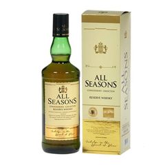 All Seasons Reserve Whiskey-750ML  40% Alcohol  by Volume Alcohol as picture 750ML
