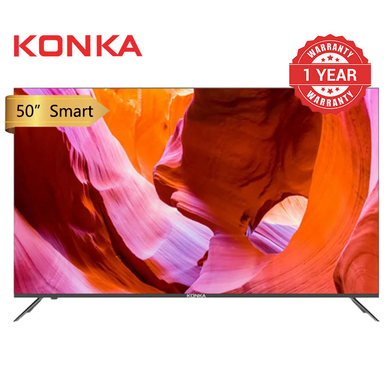 KONKA UDG50JR680ANT 50 inch Television Full HD1080P FRAMELESS SMART ANDROID 11 TV, " 4K " ULTRA THIN BEZELS NETFLIX, YOU-TUBE,Facebook,Appstore TV