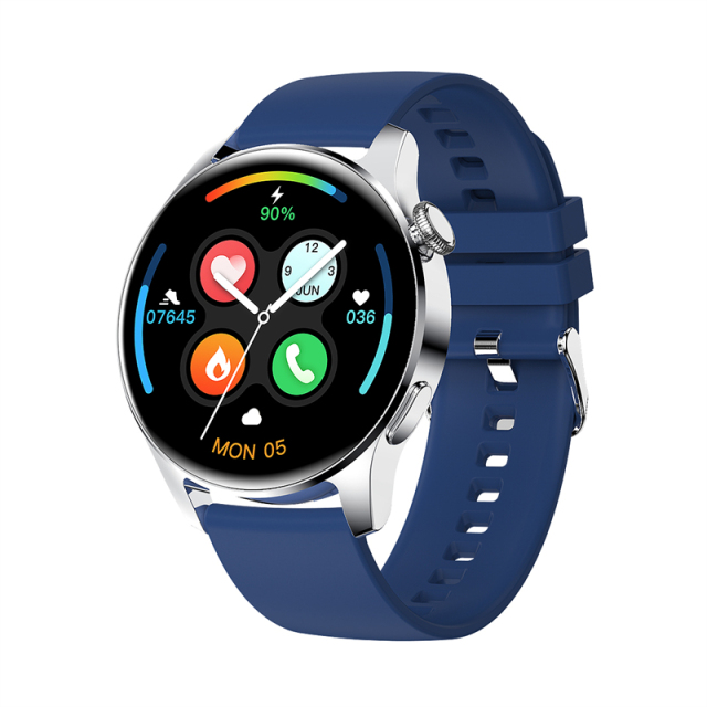 smart Watch Men Waterproof Sport Fitness Tracker Weather Display Bluetooth Call Smartwatch For Android IOS