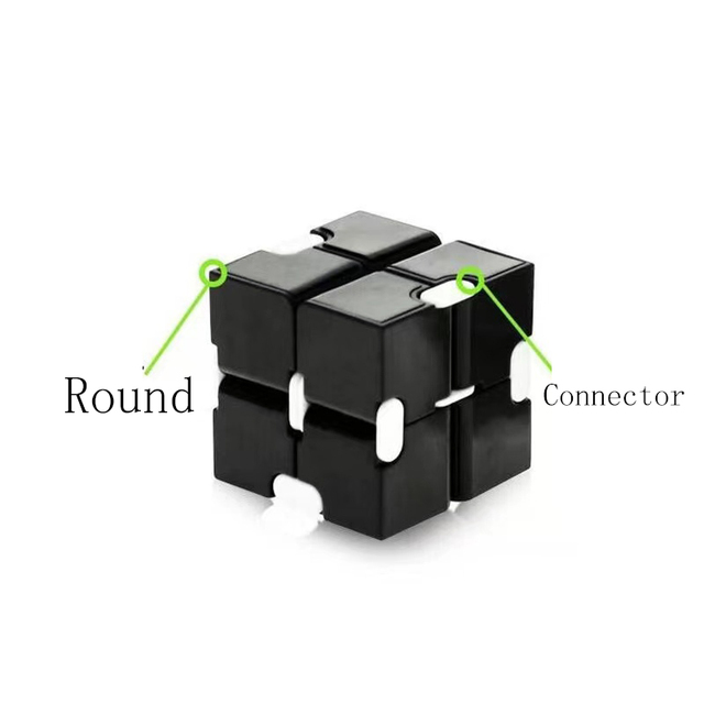 Puzzle Cube Durable Exquisite Decompression Toy Infinity Magic Cube For Adults Kids Fidget Toys Antistress Anxiety Desk Toy