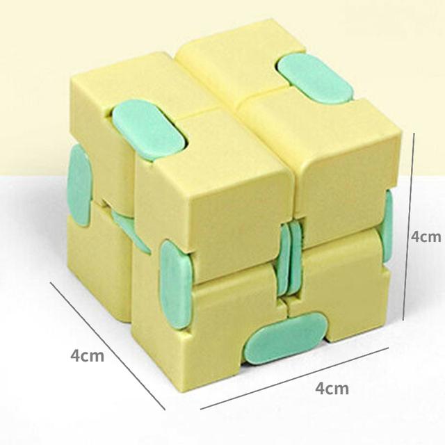 Puzzle Cube Durable Exquisite Decompression Toy Infinity Magic Cube For Adults Kids Fidget Toys Antistress Anxiety Desk Toy