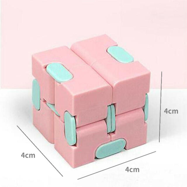 Puzzle Cube Durable Exquisite Decompression Toy Infinity Magic Cube For Adults Kids Fidget Toys Antistress Anxiety Desk Toy