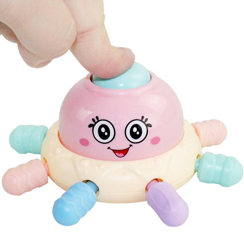 1 Pc Expressions Safe Soft Kawaii Octopus Teether Molar Baby Toys for Kids Newborn Infant Children Funny Game Boys Girls Gifts