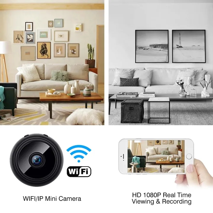 A9 Camera 1080p WiFi mini  high definition  home security monitoring video camera