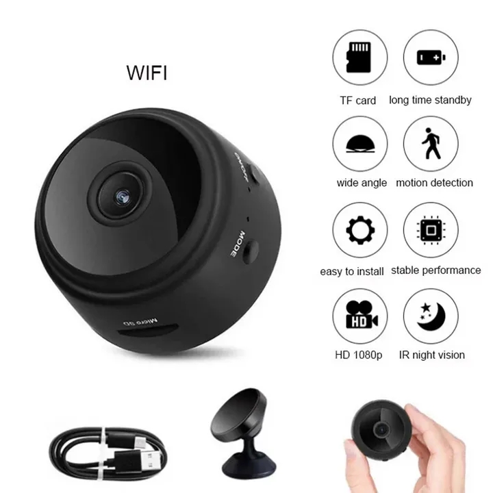 A9 Camera 1080p WiFi mini  high definition  home security monitoring video camera