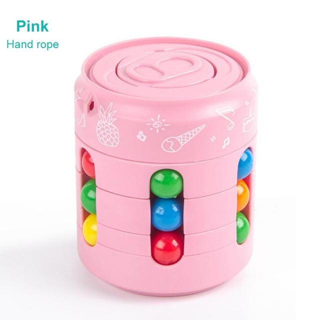 Antistress Cube Magic Can Spinning Top Little Magic Bean Pops Children's Decompression Relax Pressure Brinquedos Fidget Toys