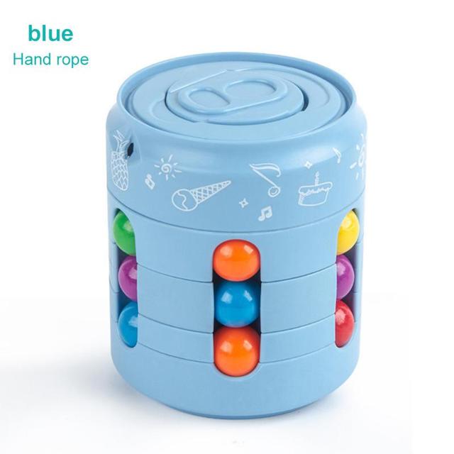 Antistress Cube Magic Can Spinning Top Little Magic Bean Pops Children's Decompression Relax Pressure Brinquedos Fidget Toys