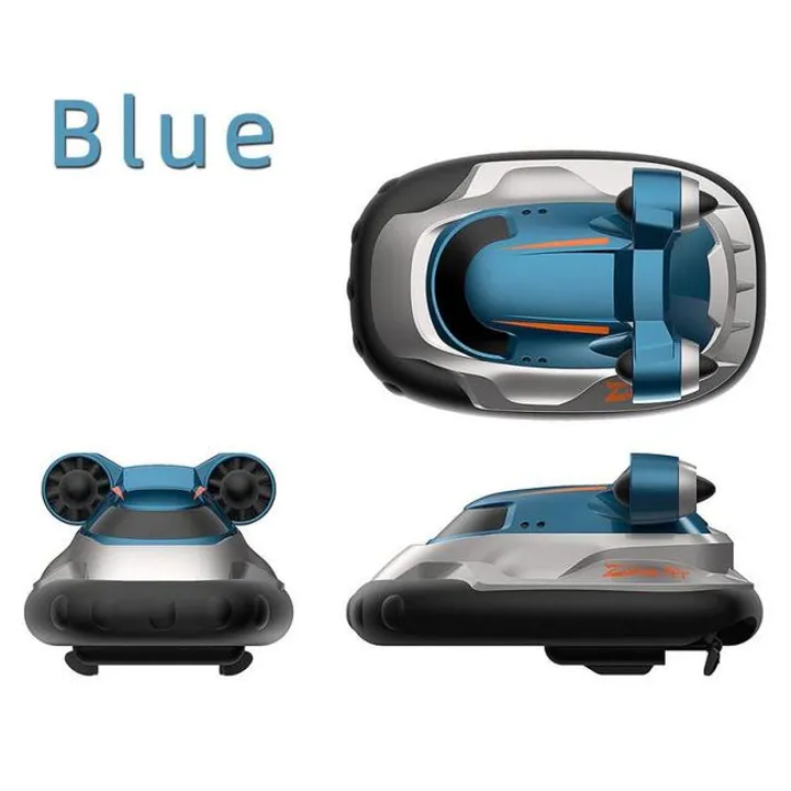 Mini Wireless Remote Control Speed Boat Model Toy for Kids (Blue)