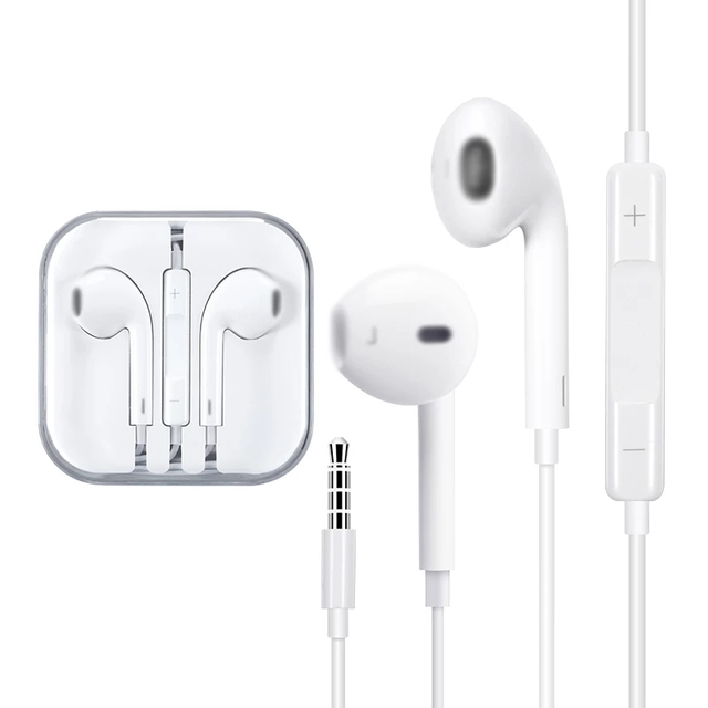 Earphone With Microphone Wired IPhone Headphones