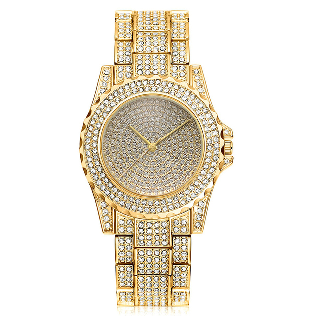 Feminino Relogio Women Watches Crystal Full Steel Ladies Wristwatch Quartz Woman hombre montre femme