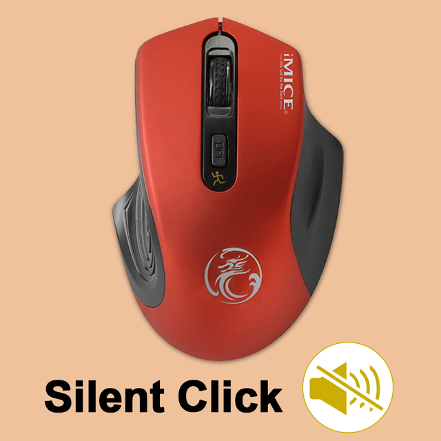 Wireless mouse computer ergonomic mause 2.4G Optical Silent pc mice Mini 4 Buttons 2000DPI Noiseless usb mouse for laptop pc mac