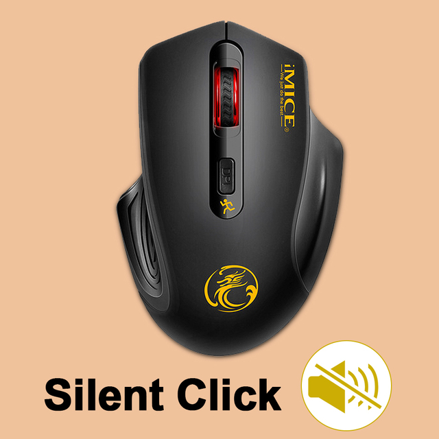Wireless mouse computer ergonomic mause 2.4G Optical Silent pc mice Mini 4 Buttons 2000DPI Noiseless usb mouse for laptop pc mac