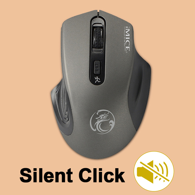 Wireless mouse computer ergonomic mause 2.4G Optical Silent pc mice Mini 4 Buttons 2000DPI Noiseless usb mouse for laptop pc mac