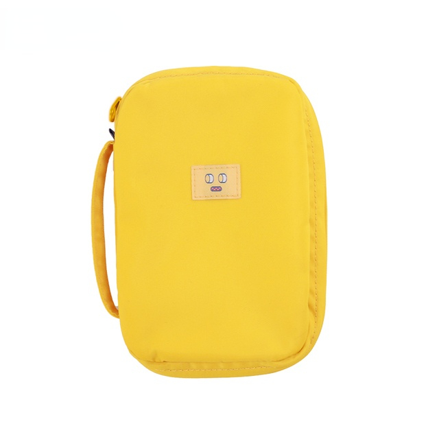 Cute Pencil Cases Portable Pencilcase School Pencil Pouch Yellow Storage Bag for Boy Girl Pencil Box Kawaii Stationery Gift